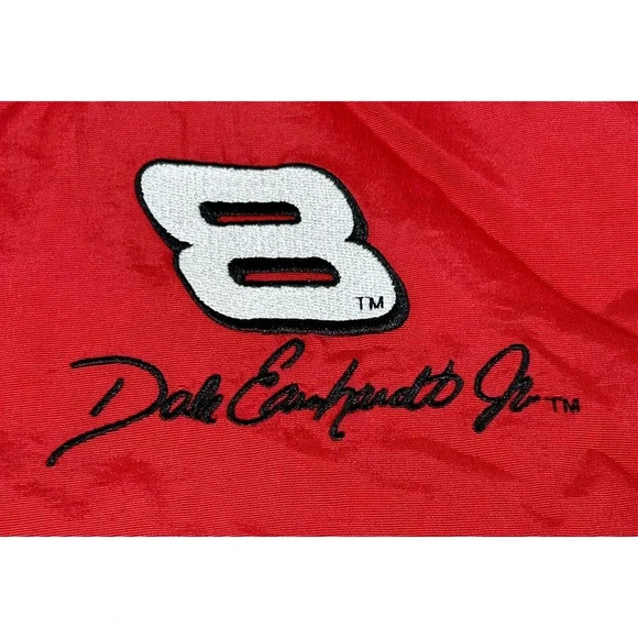 Chase Dale Earnhardt Jr. Windbreaker NASCAR Budweiser Jacket Adult XL - Picture 4 of 11